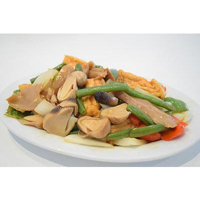 96. Tofu soyeux aux champignons - Soupe & Roll